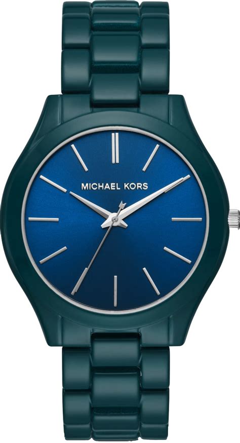 michael kors teal watch